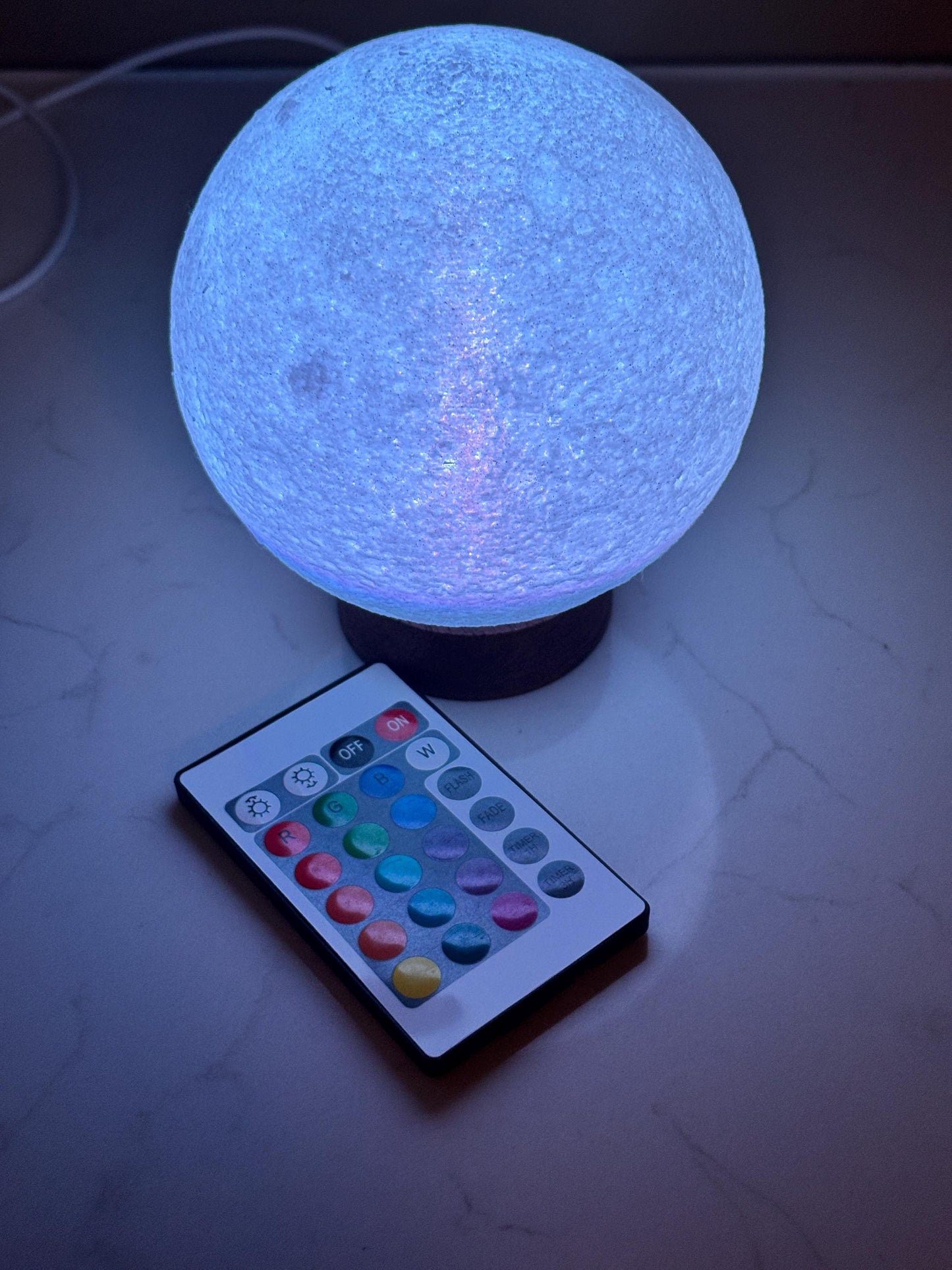 moon lamp, night light, space light,