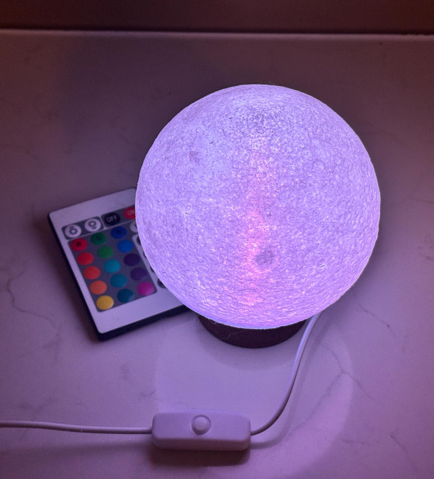 moon lamp, night light, space light,