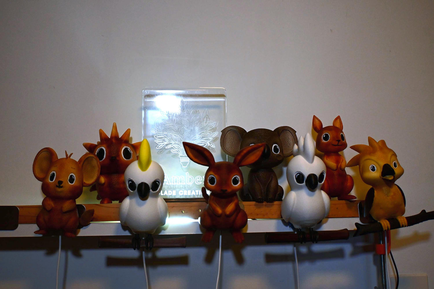 Koala Night Light - Hand-Painted 3D USB LED Lamp