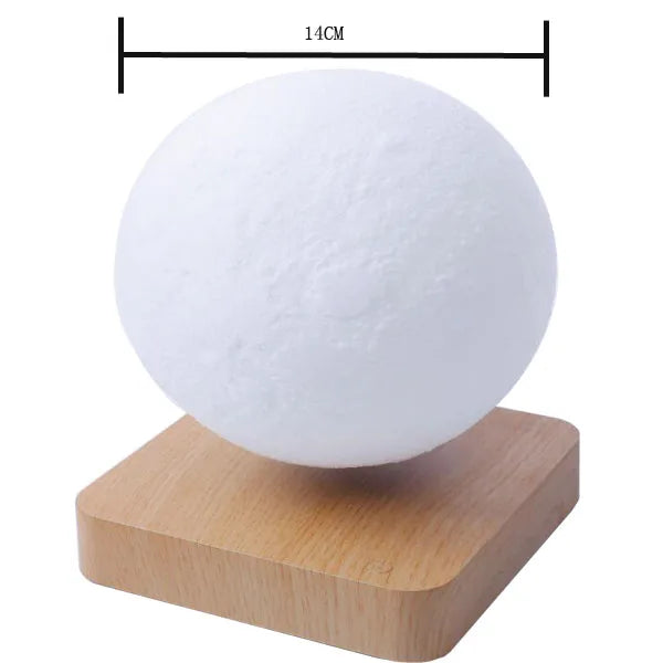 3D Levitating Moon Lamp — Floating LED Night Light
