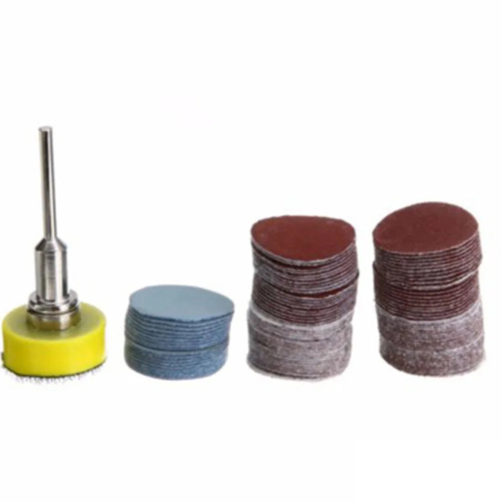 100pc 25mm Sanding Disc Kit | 100-3000 Grit