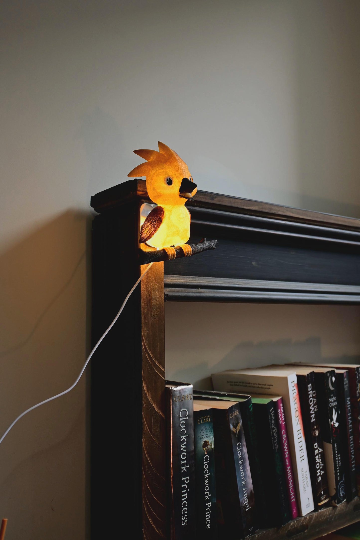 Kookaburra Night Light - Hand-Painted & 3D Printed