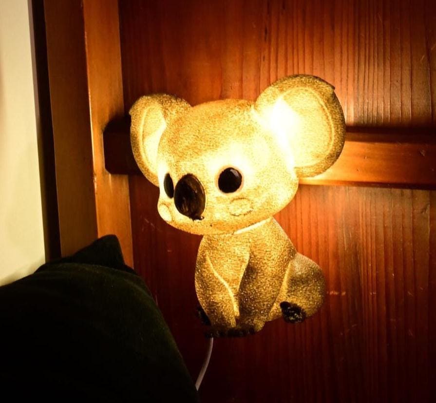 Koala Night Light - Hand-Painted & 3D Printed