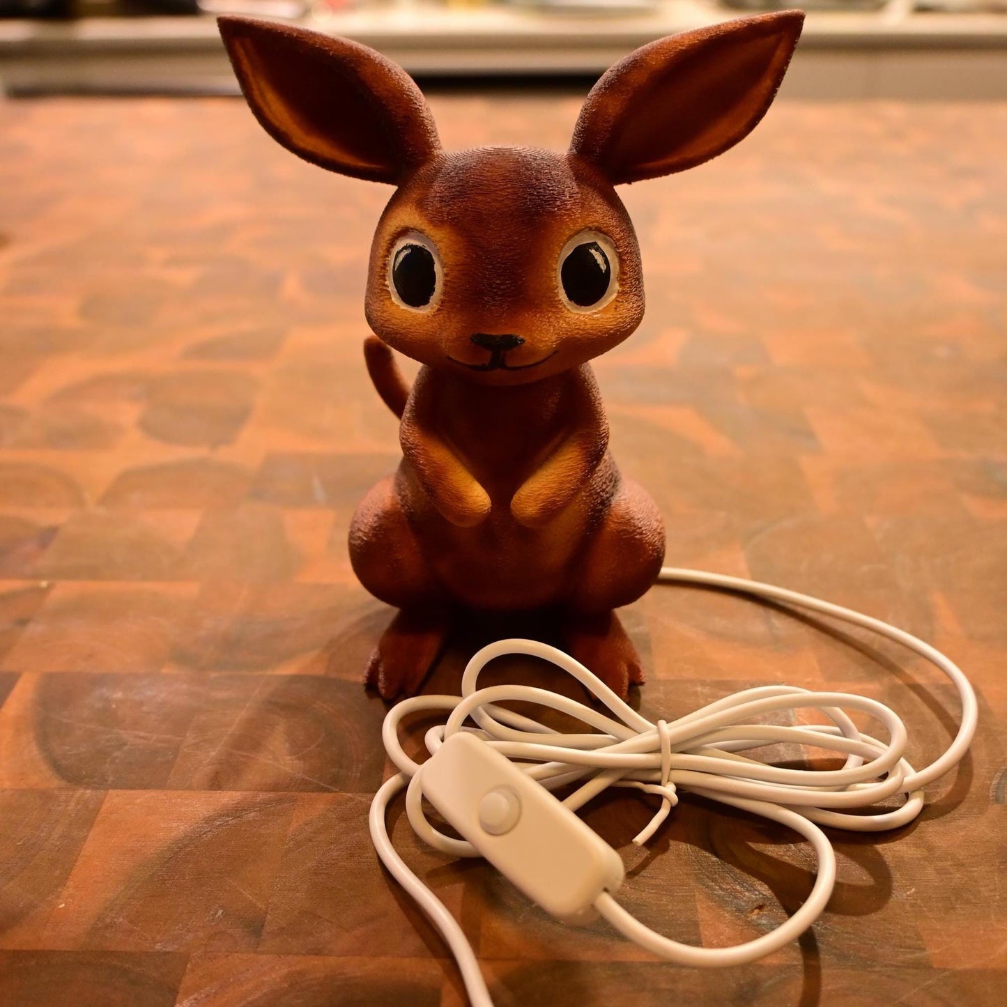 Bilby Night Light - Hand-Painted & 3D Printed