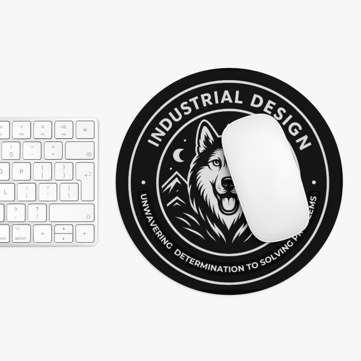 Industrial Design Wolf Mouse Pad — "Unwavering Determination to Solving Problems"