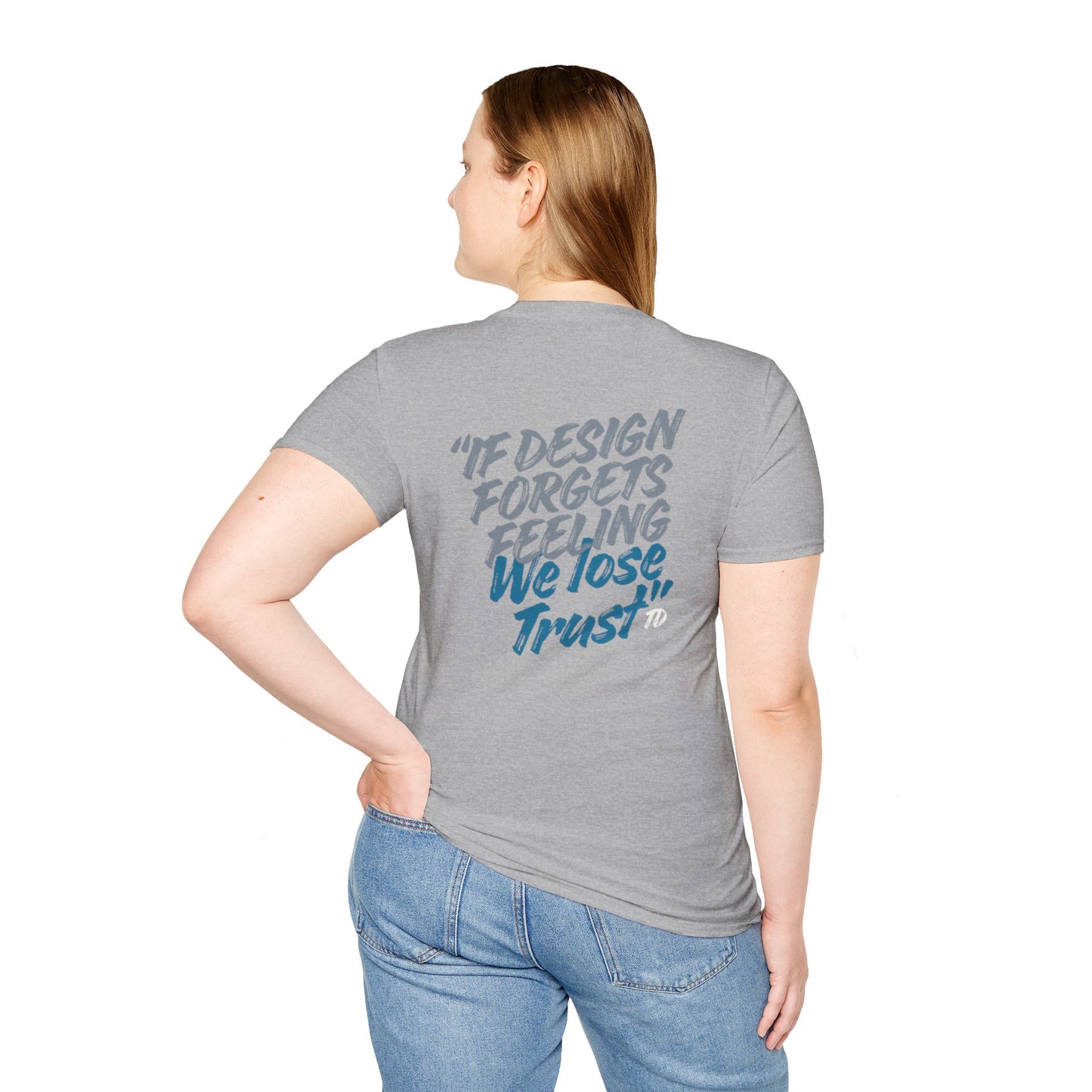 Empathy Over Function T-Shirt — Amber Glade Creations Inspirational Tee