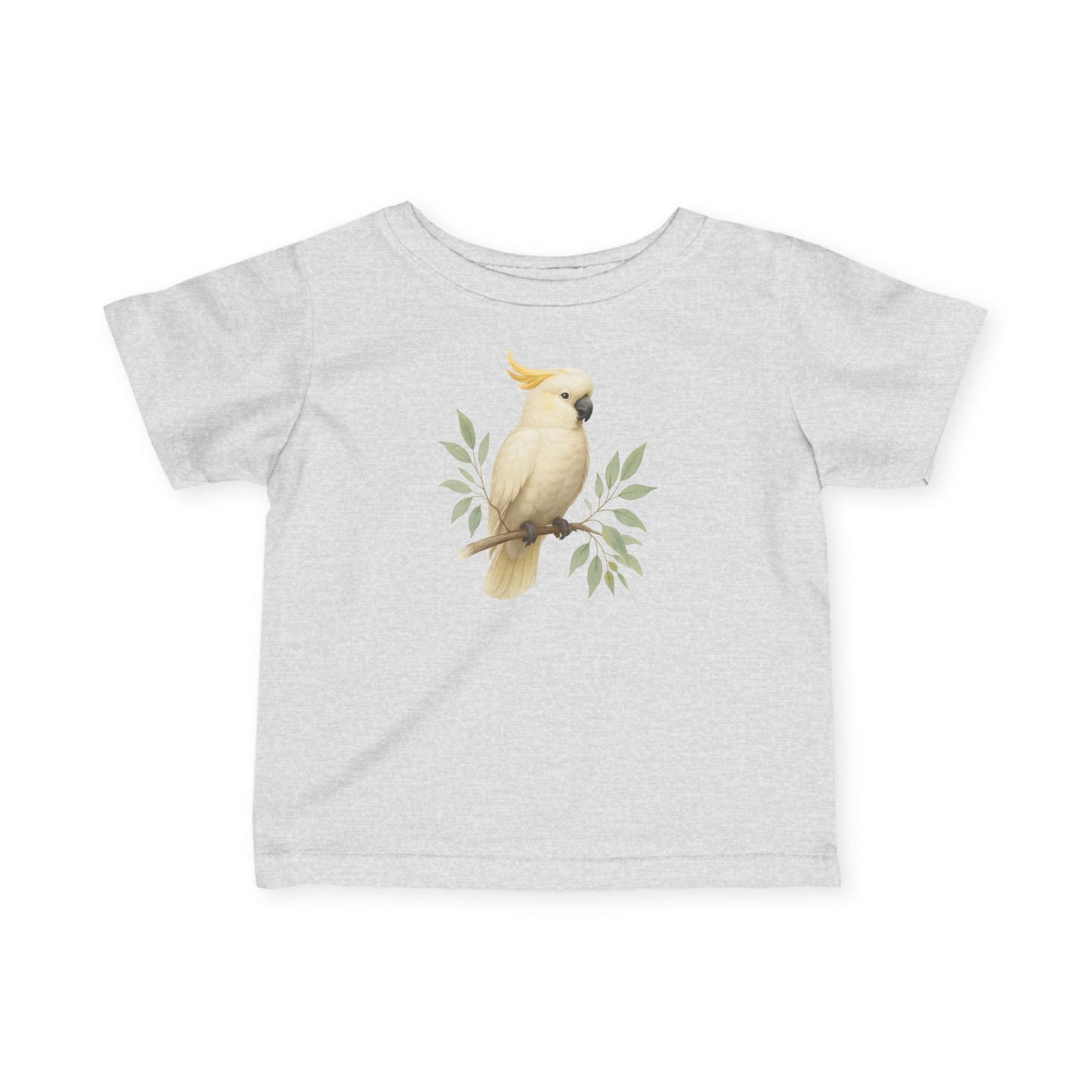 Infant Tee — Watercolor Cockatoo Baby Shirt