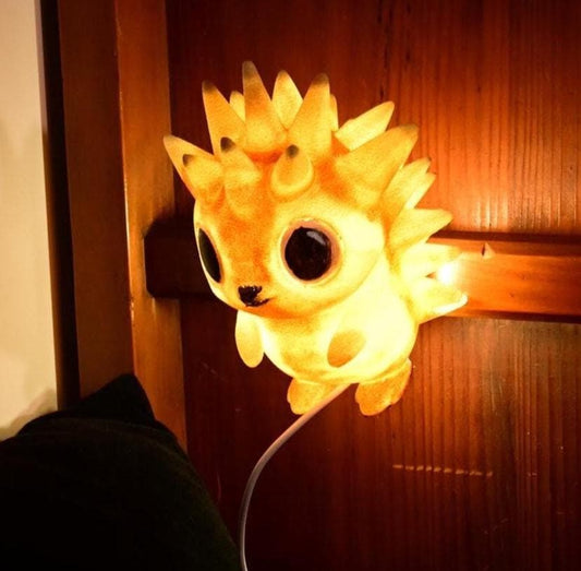 Echidna Night Light - Hand-Painted & 3D Printed