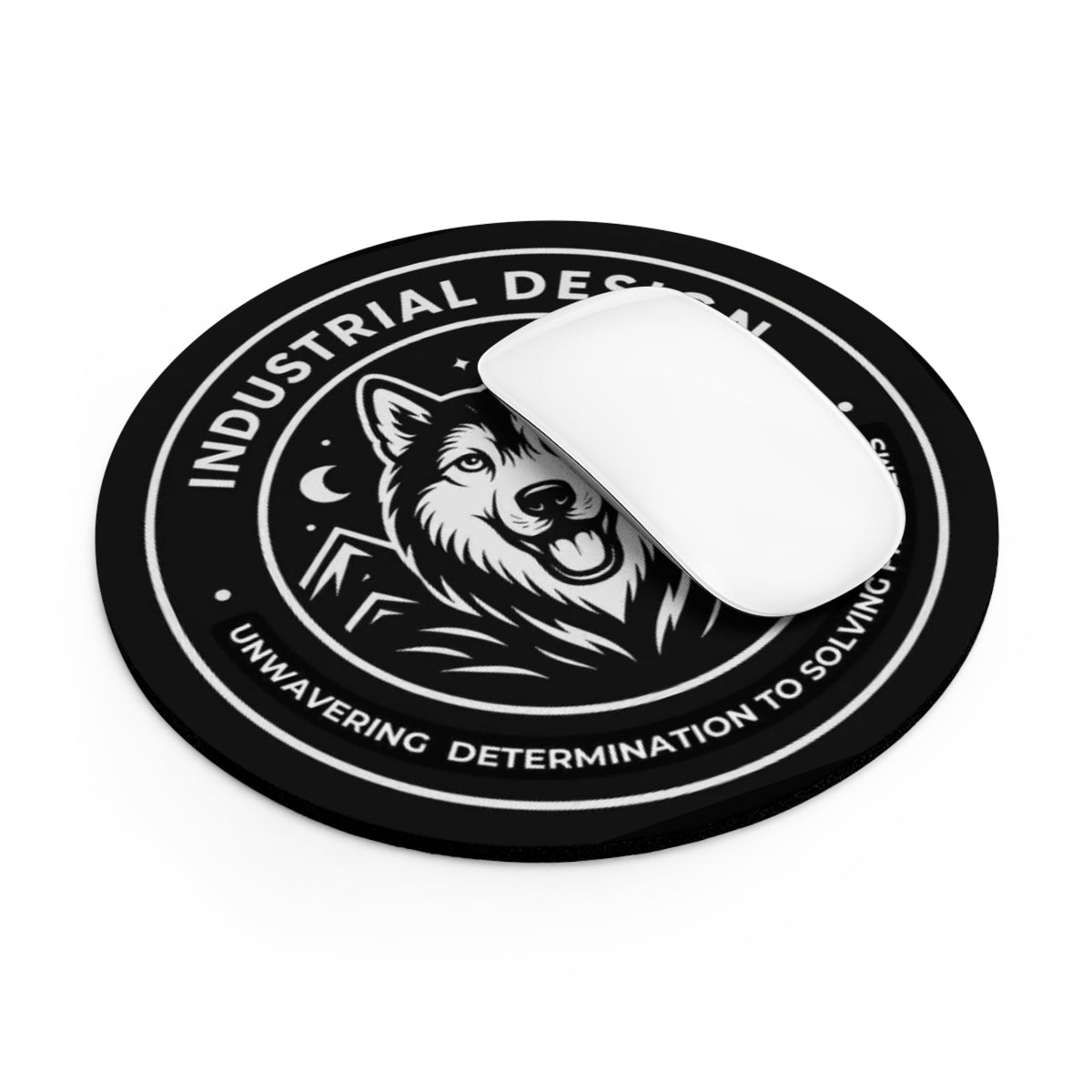Industrial Design Wolf Mouse Pad — "Unwavering Determination to Solving Problems"