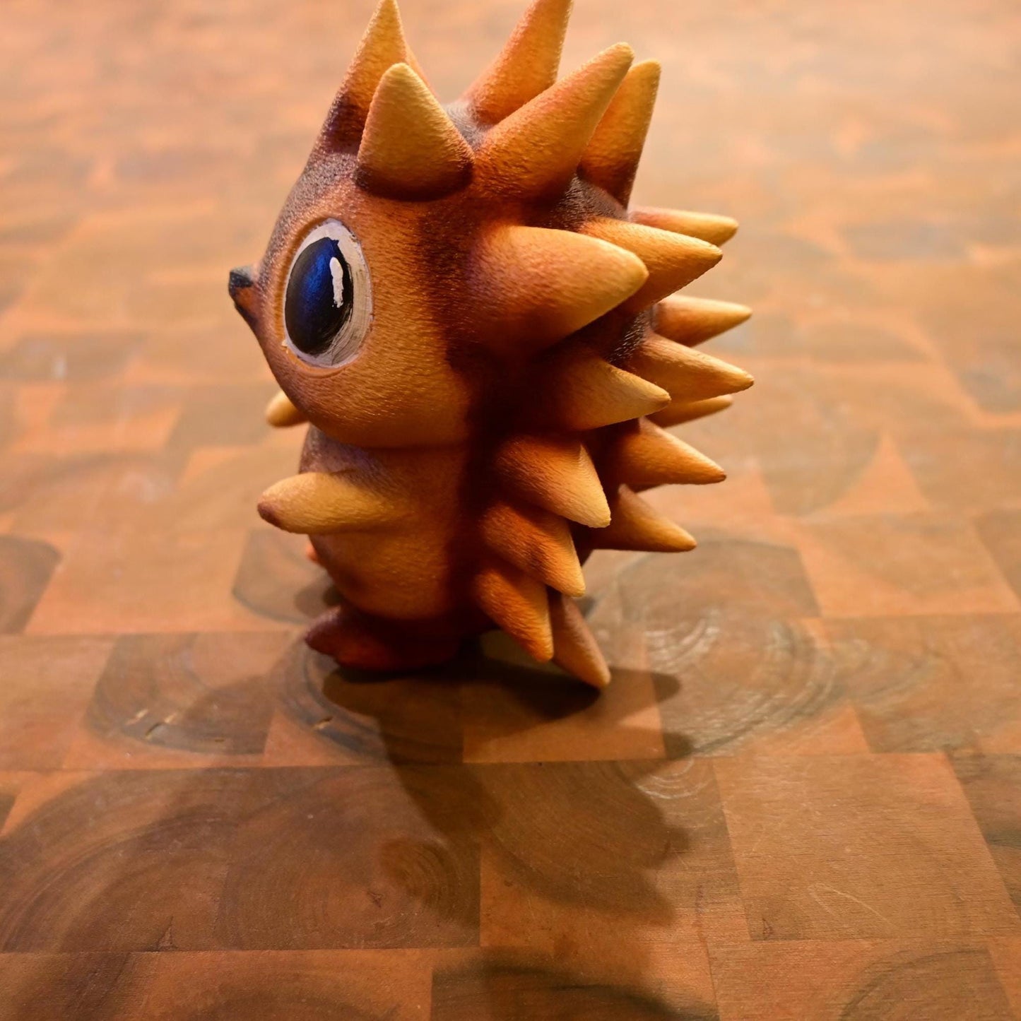 Echidna Night Light - Hand-Painted & 3D Printed