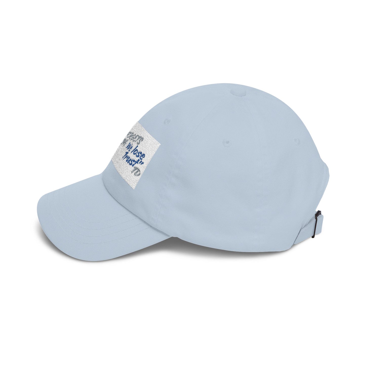 Classic Dad Cap — 'We lose Trust' Distressed Patch Dad Hat