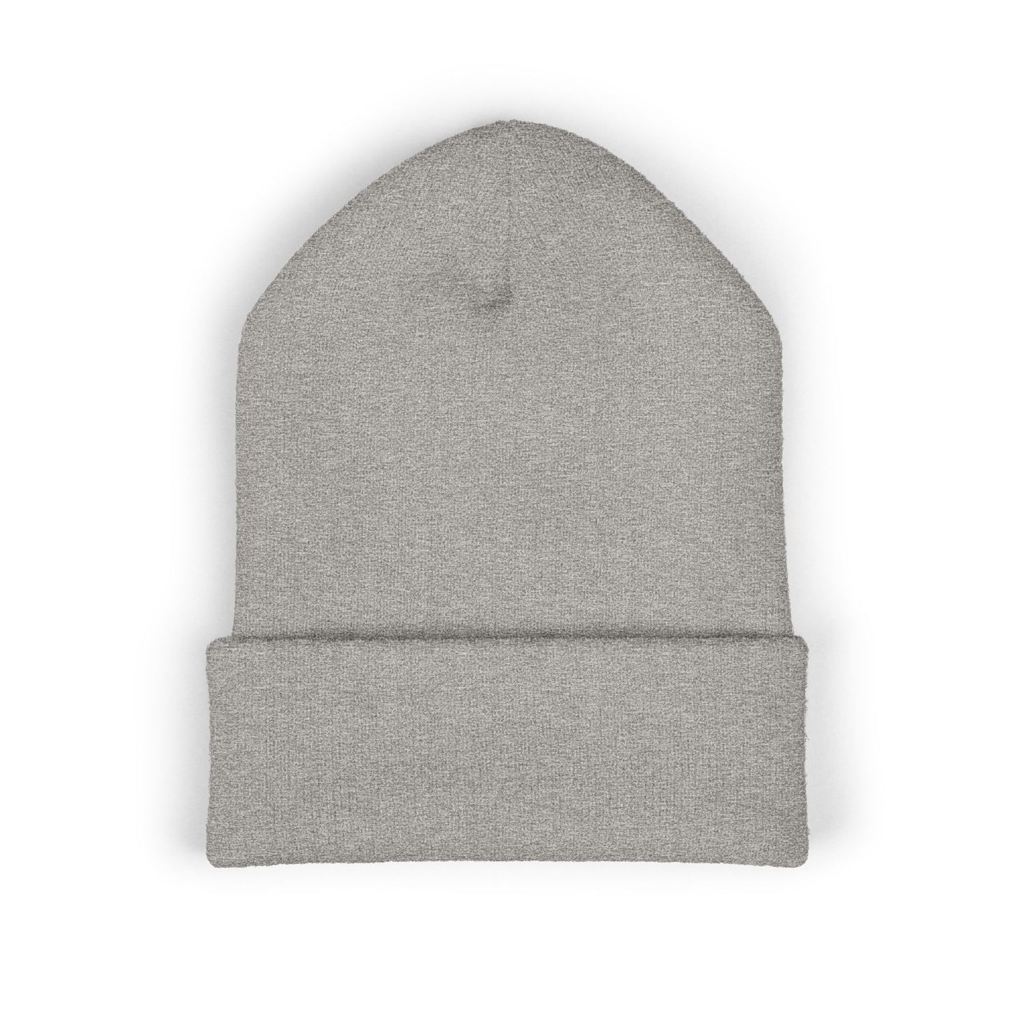 Embroidered Cuffed Beanie — "If Design Forgets Feeling We Lose Trust"