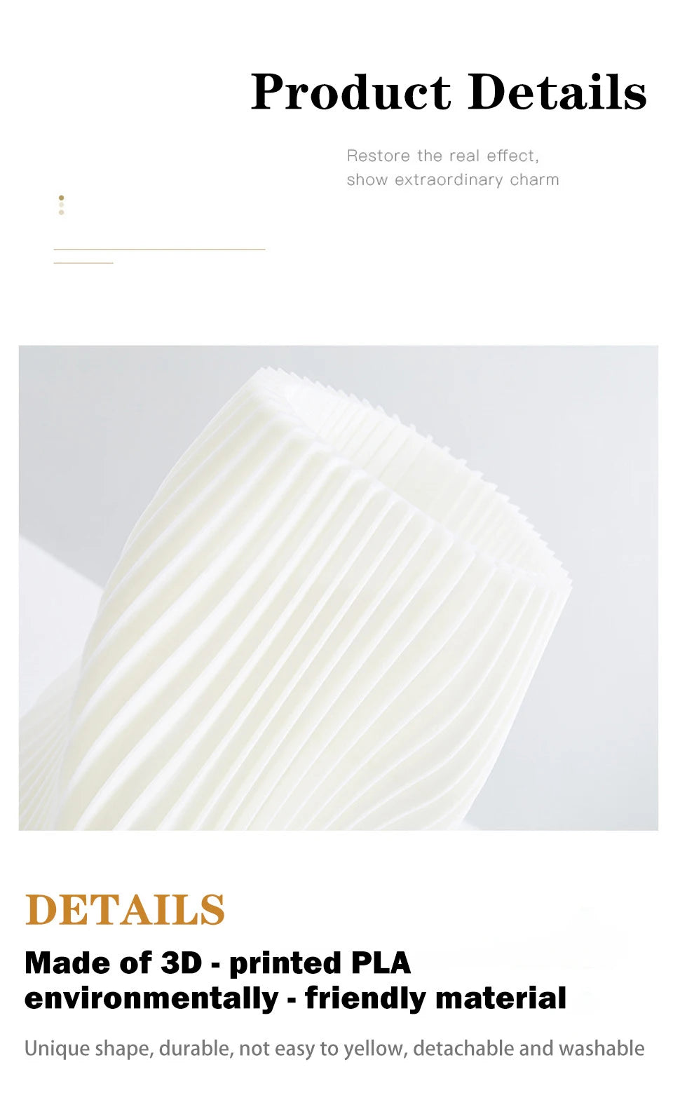 Pleated Glow LED Desk Lamp — 3-Level Dimmable