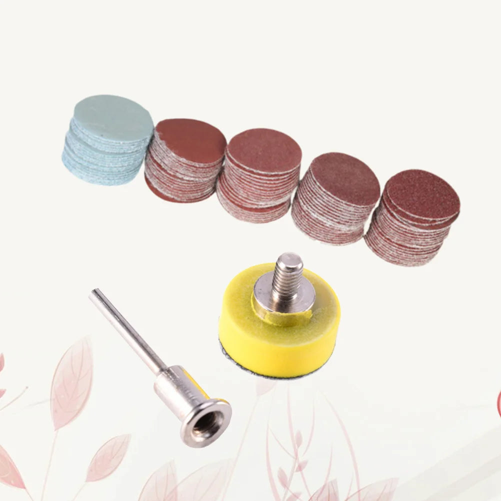100pc 25mm Sanding Disc Kit | 100-3000 Grit
