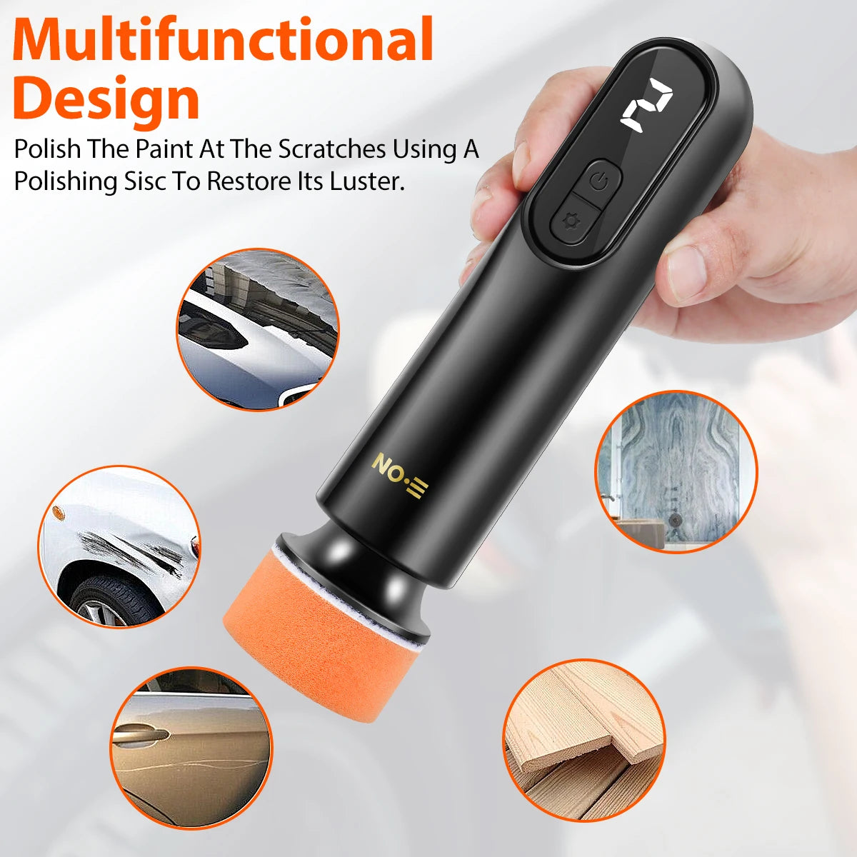 Mini Maker Wireless Handheld Polisher for 3D Prints