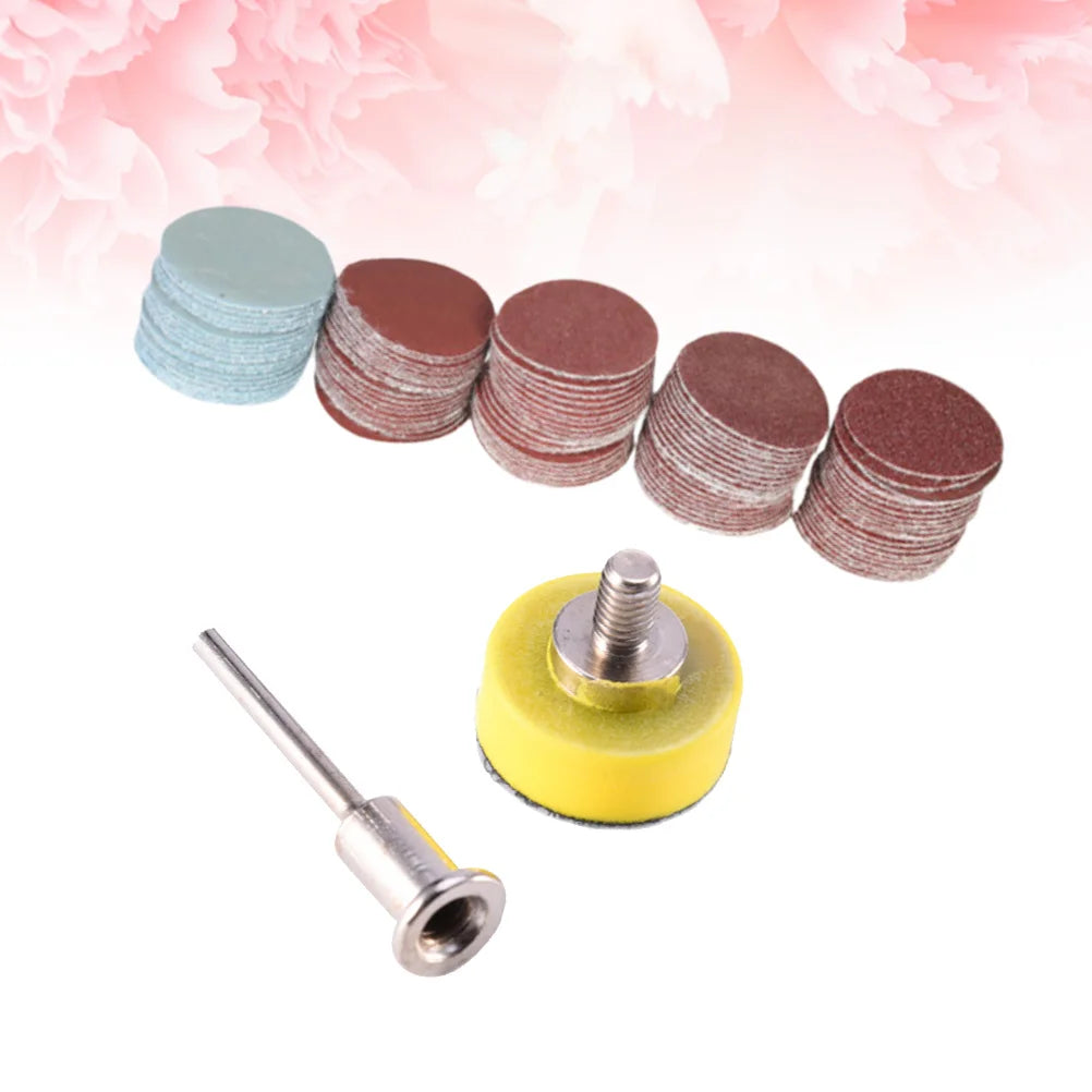 100pc 25mm Sanding Disc Kit | 100-3000 Grit