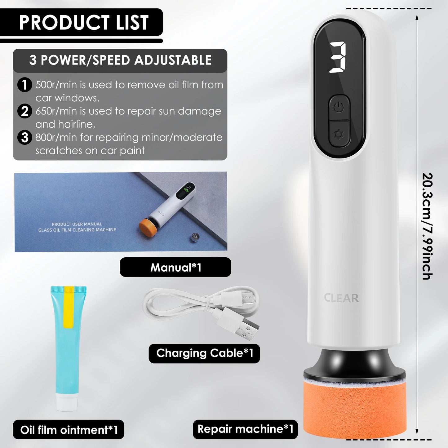 Mini Maker Wireless Handheld Polisher for 3D Prints