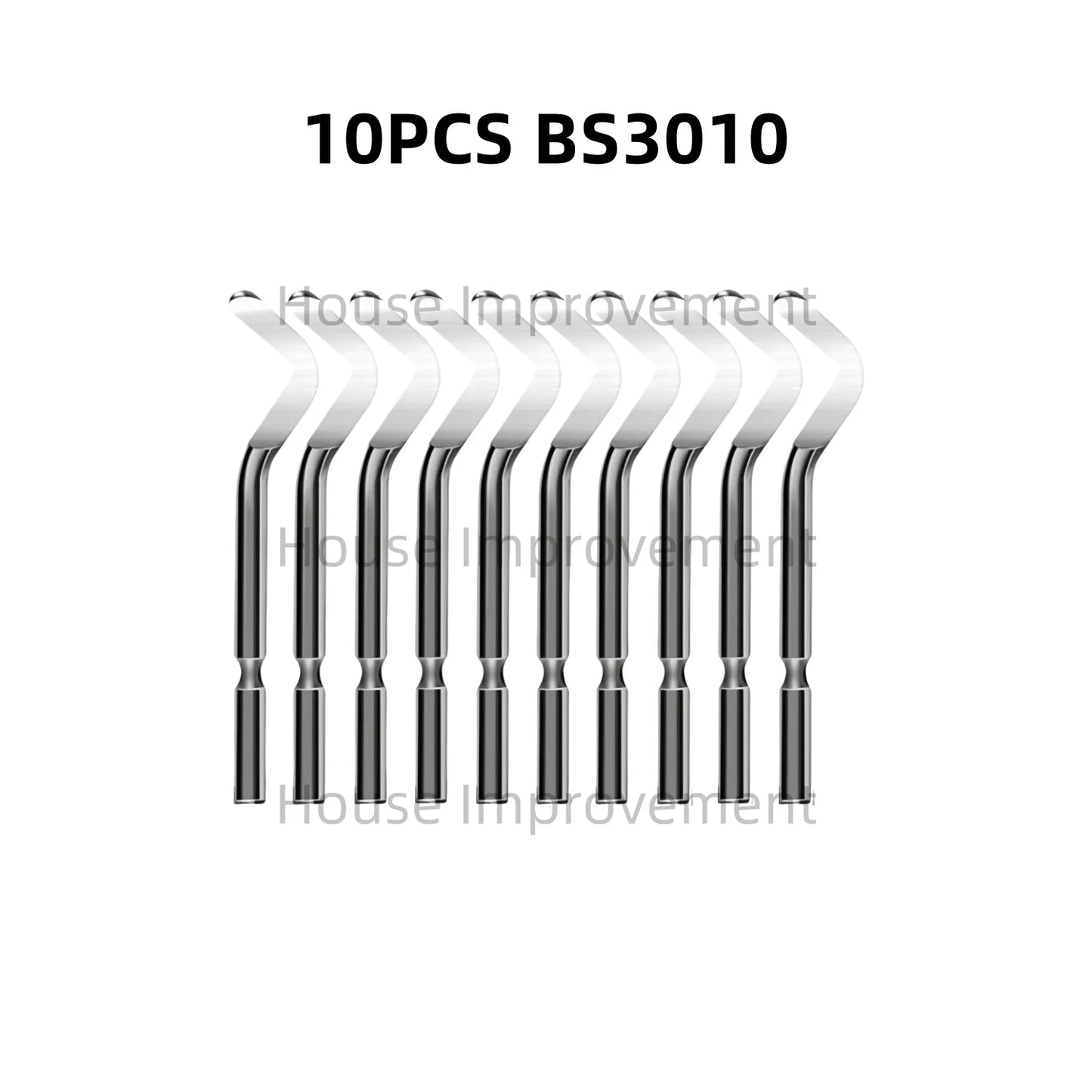 Precision Deburring Tool — Metal Handle, 11 HSS Blades