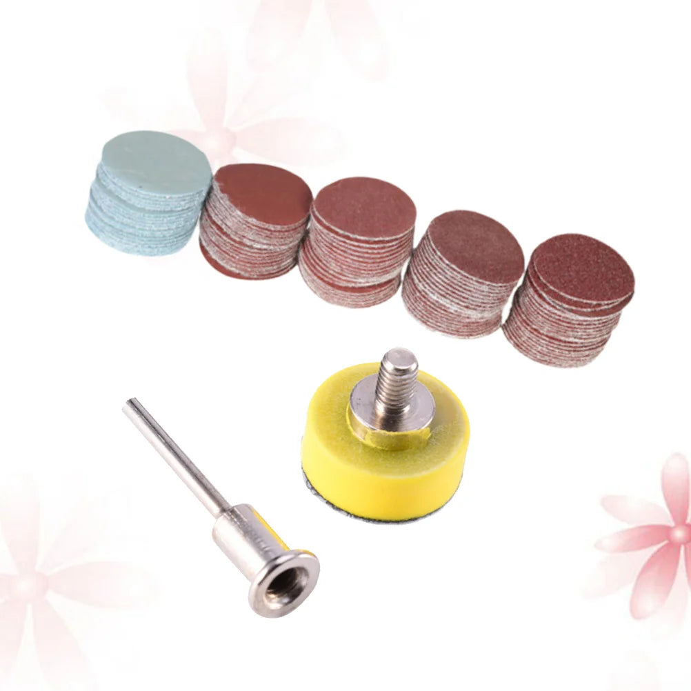 100pc 25mm Sanding Disc Kit | 100-3000 Grit