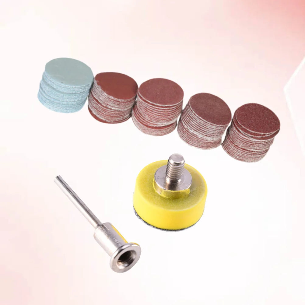100pc 25mm Sanding Disc Kit | 100-3000 Grit