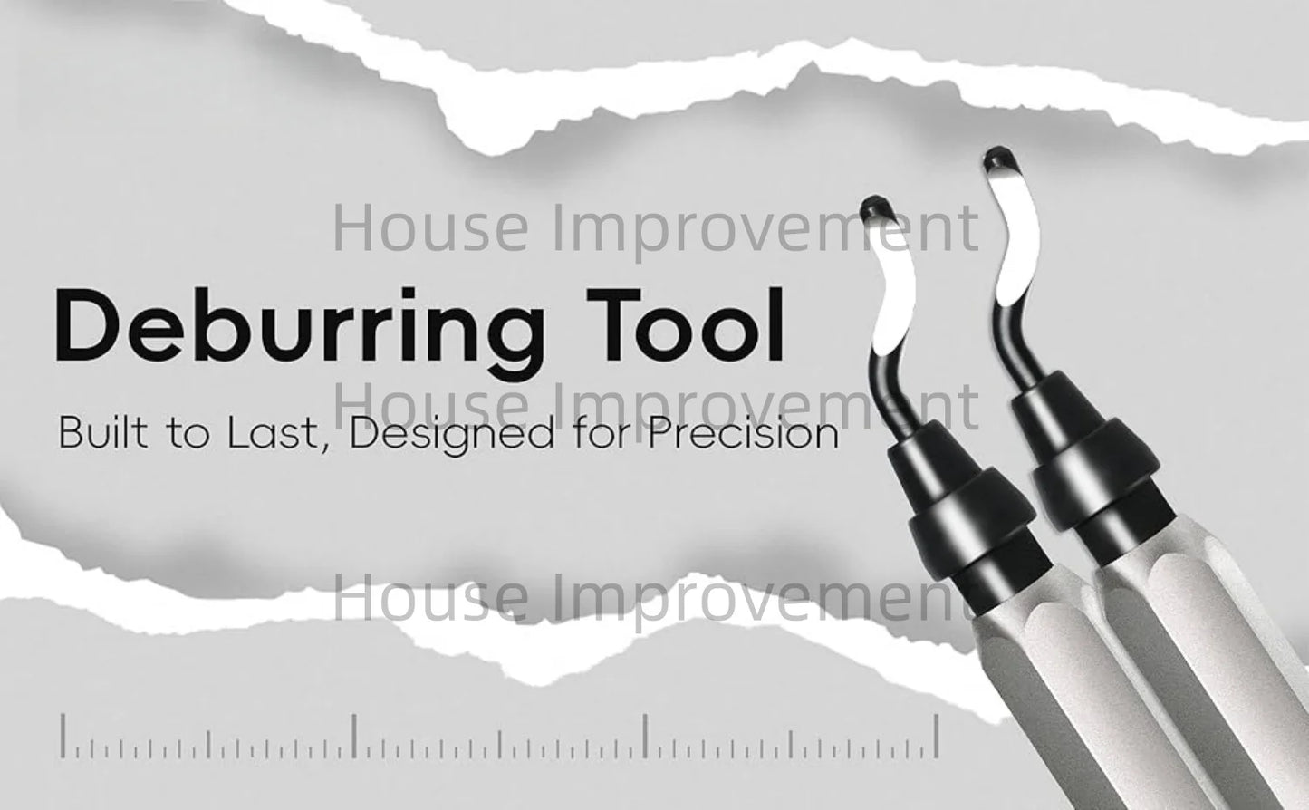 Precision Deburring Tool — Metal Handle, 11 HSS Blades