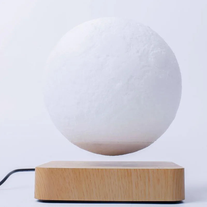 3D Levitating Moon Lamp — Floating LED Night Light