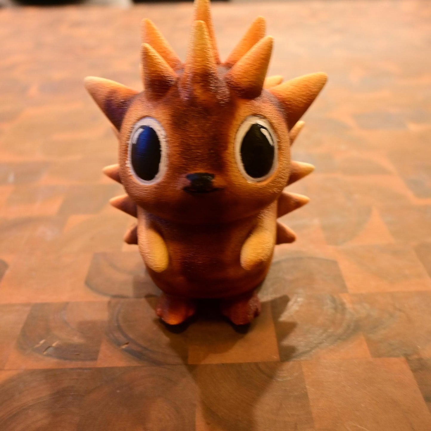Echidna Night Light - Hand-Painted & 3D Printed