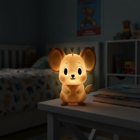 Quokka Night Light — Hand-Painted 3D USB Lamp
